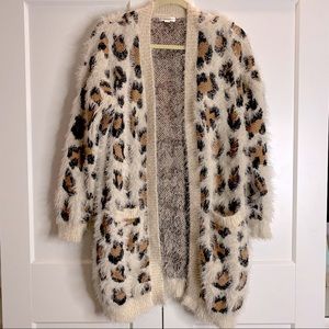 Leopard Print Cardigan